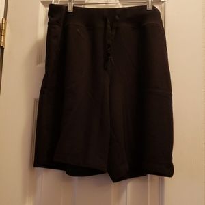 Black lounge shorts